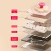 4PCS Wall Mounted Flower Hooks Decorative Towel Hanger Multi-functional Key Hangers  Bathroom