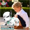 RC Robot Dog Programmable Smart Interactive Remote Control Electric Robotic Puppy STEM Eductional Toys for Kids Christmas Gifts