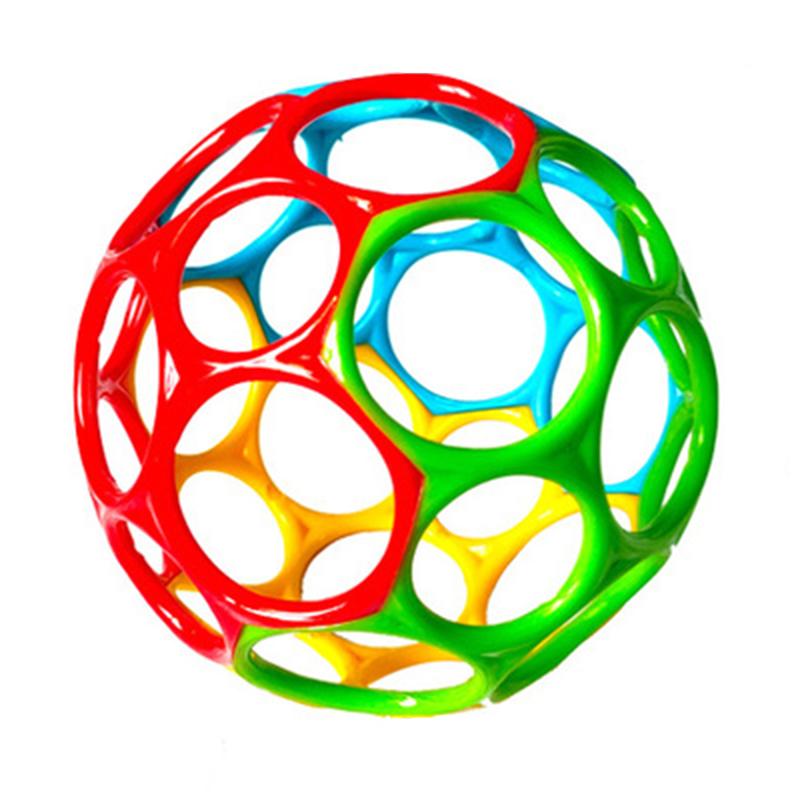 Монтессори детские игрушки 0 12 месяцев вращающаяся погремушка силиконовые игрушки для прорезывания зубов хватание мяча развивающая сенсорная игрушка для малышей
