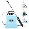 Электрический садовый опрыскиватель 5 л/8 л ранцевый опрыскиватель с 3 распылительными насадками выдвижной распылительной трубкой плечевой ремень аккумуляторный опрыскиватель для сорняков