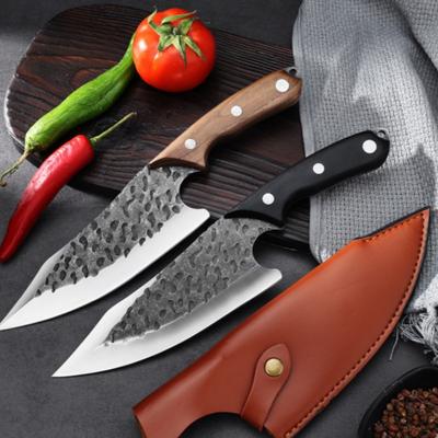 Ножи для обвалки ручной работы, резак для рыбалки, мясник, убойный нож для мяса, уличный кухонный нож шеф-повара