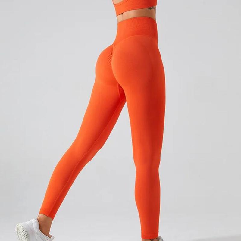 Модные женские брюки для фитнеса и йоги с высокой талией, леггинсы персикового цвета с подъемом бедер, спортивные штаны, леггинсы для бега в спортзале на открытом воздухе 30709