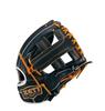 Мягкая бейсбольная перчатка ZETT Prostatus Shogo Nakamura Player Type Black x White для правых метателей