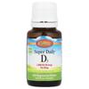 Carlson Labs Super Daily D3 50mcg (2000 IU) Liquid Drops, 10.3ml (0.35 fl oz)