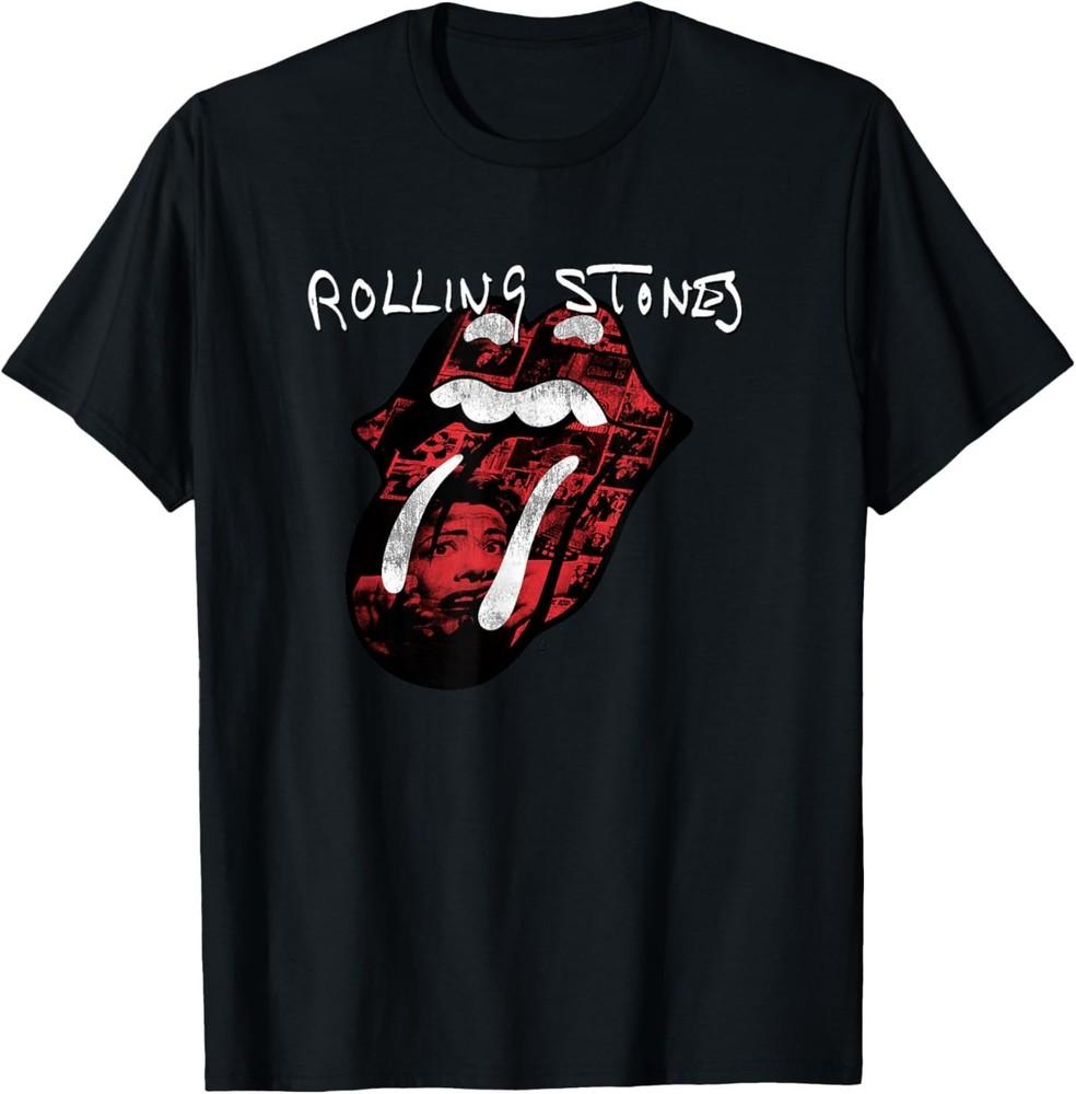 The Rolling Stones Exile Collage Tongue T-Shirt
