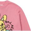 Palace Вязаные розовые топы унисекс Hat Trick P28KW014