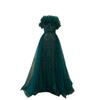 Sexy feathers high-end evening dress socialites party performance host performance tube top dress LA11111