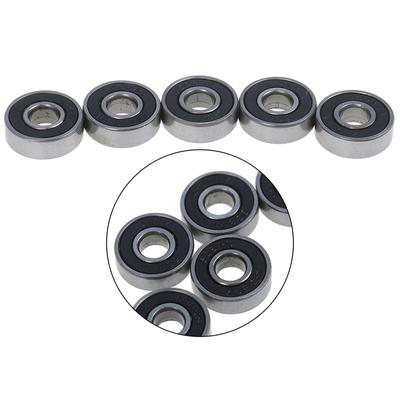 5 шт. черные Abec-7 608Rs скейтборд роликовые герметичные шарикоподшипники 8X22X7 мм
