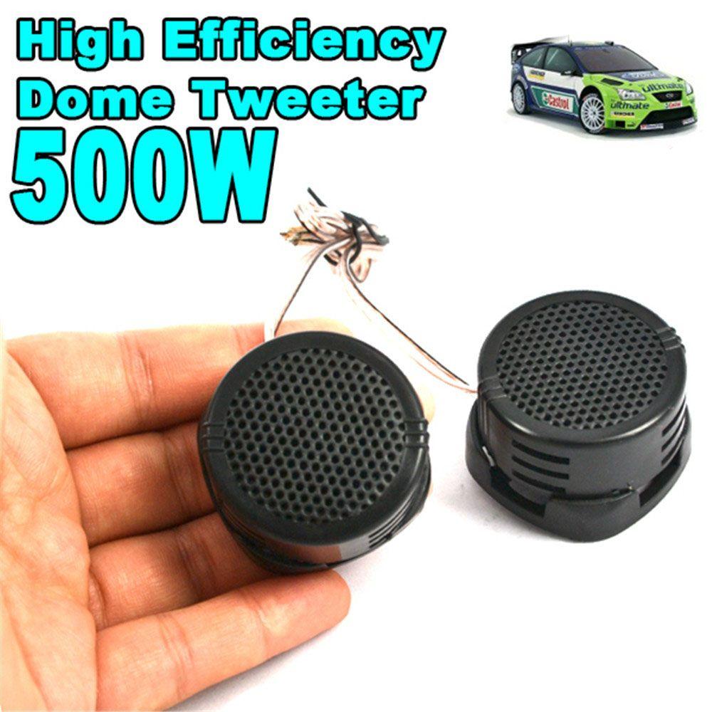 1 Pair 500W High Frequency Sound Super Power Loud Mini Car Tweeter Loud Speaker