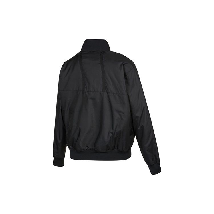 Jordan Значок с логотипом, бейсбольный воротник, облегающая куртка с рукавами реглан, осенняя мужская верхняя одежда, черный DJ0878-010