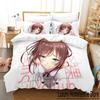 AI Channel Bedding Set Single Twin Full Queen King Size Bed Set Adult Kid Bedroom Duvet Cover Sets 3D Print Anime Bed Sheet Set