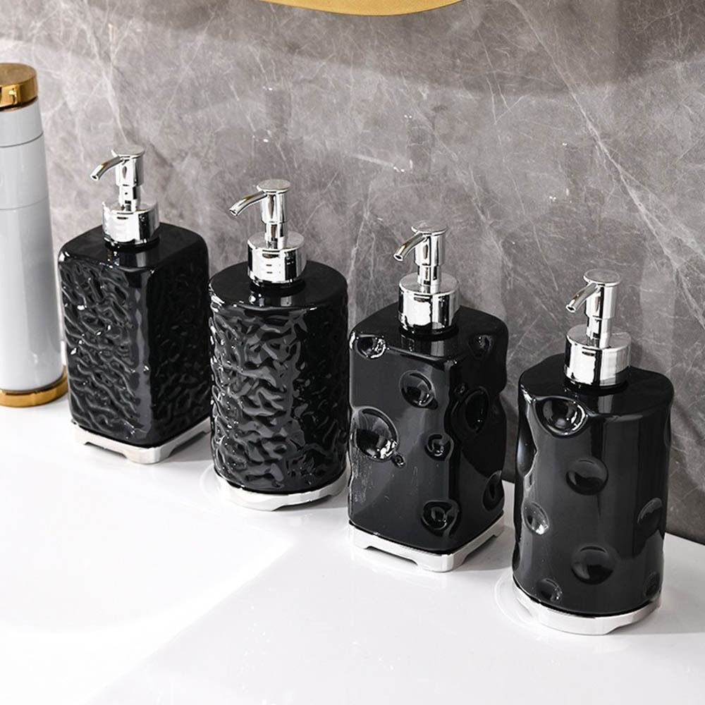 Press Type Wash Dispenser Bottle Reusable Hand Pump Dispenser Bathroom Soap Dispenser Bathroom