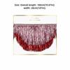 Разноцветная Гирлянда-Капель ПЭТ Утолщенная Металлическая Фольга Бахрома Шифрование Фон Украшение Кисточка Нить Товары для Вечеринки