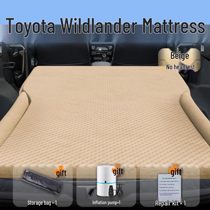 Автомобильный матрас 2024 Toyota Wildlander: Надувная кровать-матрас для заднего сиденья и багажника