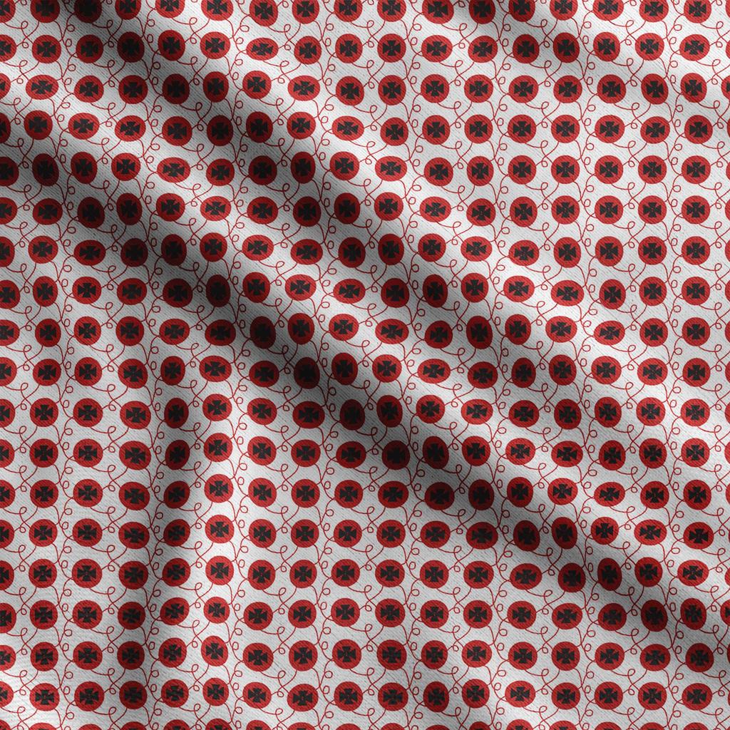 Soimoi Geometric Print,  Cotton Cambric, Quilting Fabric Sold by The Yard 42 Inch Wide, Medium Weight Cotton Fabric,