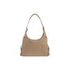 Coach Cargo 28 Fashion Casual Solid Color Pebbled Leather Tote Shoulder Bag Large Women bags Silver CT722-LHSBM