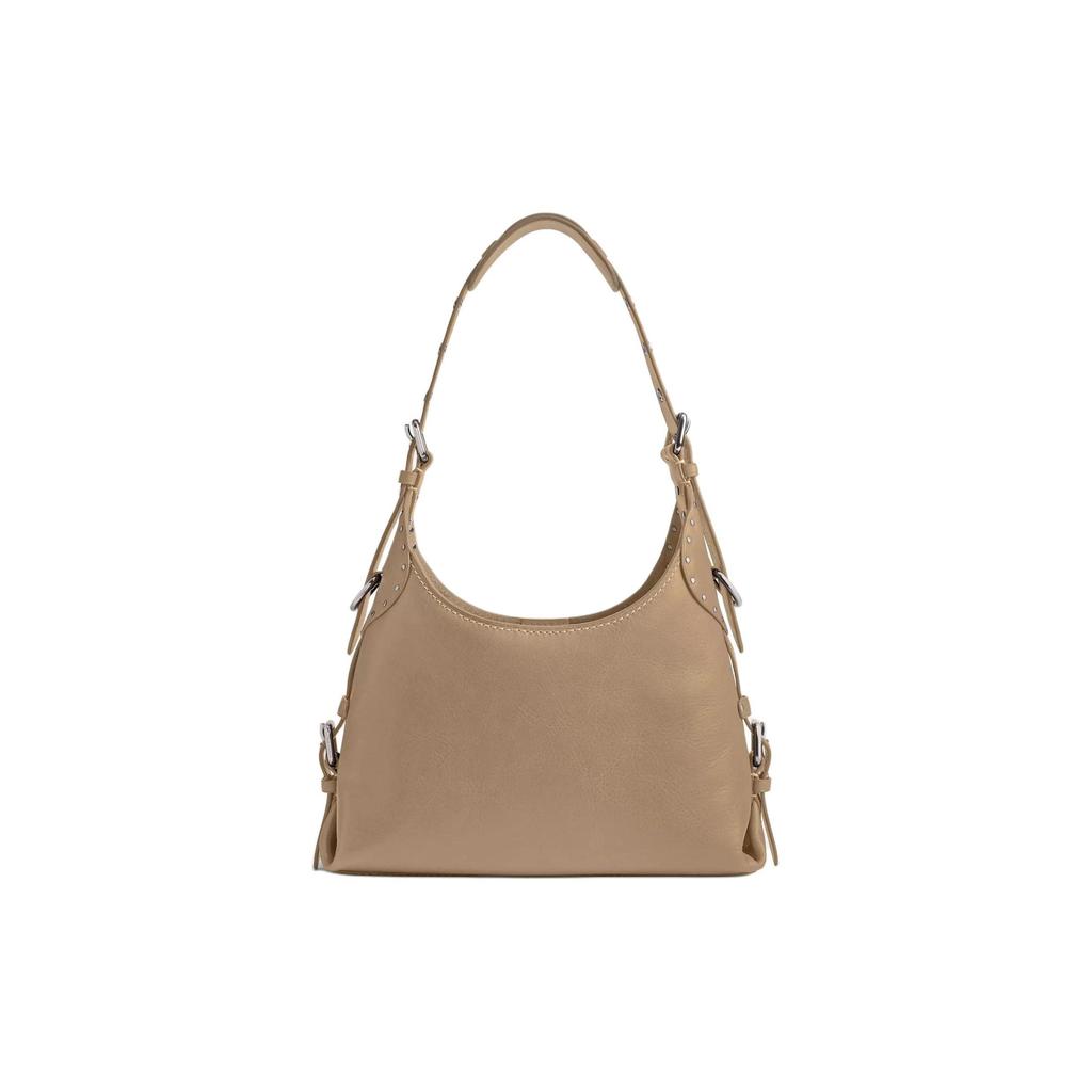 Coach Cargo 28 Fashion Casual Solid Color Pebbled Leather Tote Shoulder Bag Large Women bags Silver CT722-LHSBM