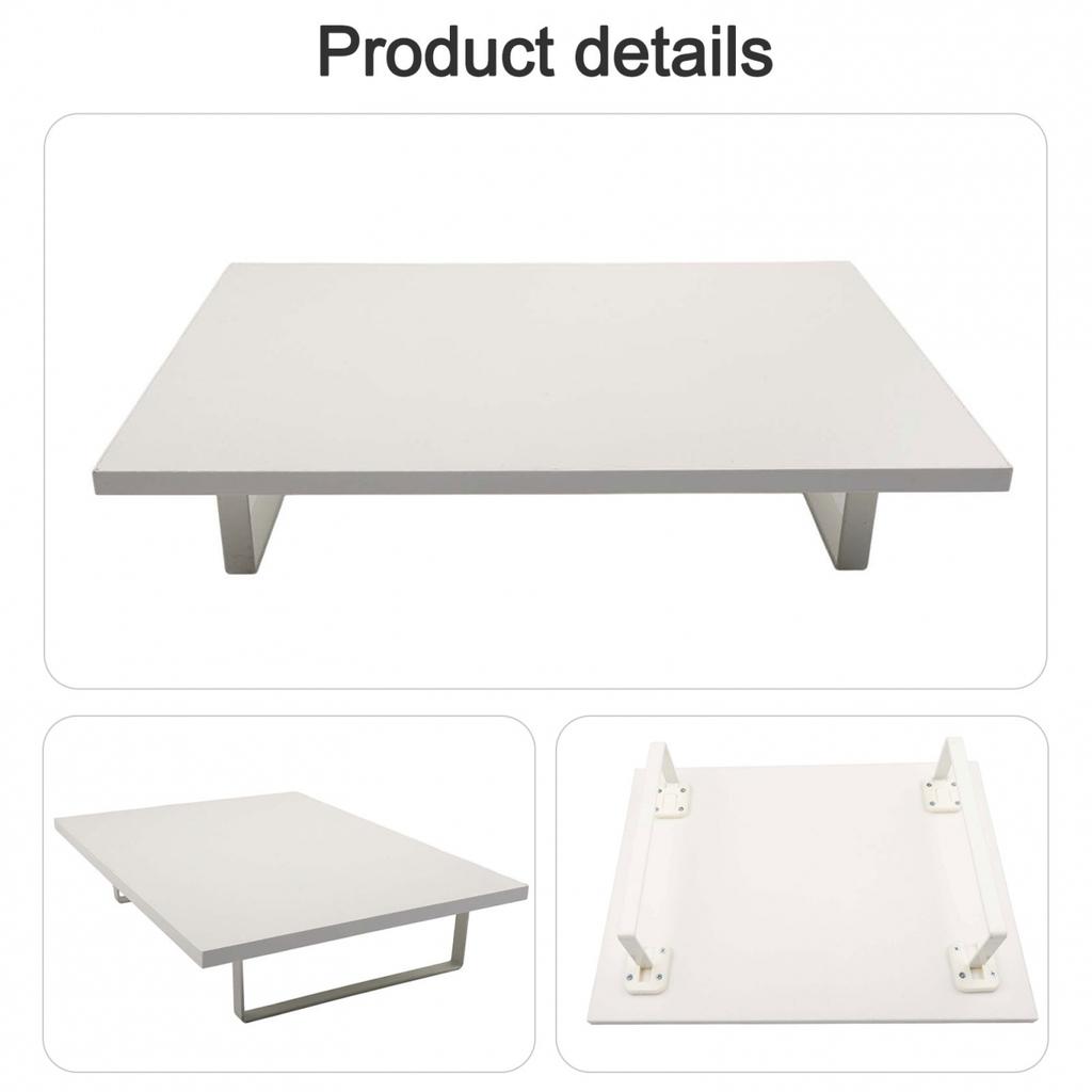 Стойка для микроволновой печи Металл Дерево Кухонная подставка 30x40см Черный Белый Желтый