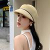 Hat Female Summer Thin Section Breathable British Cap, Show Face Small Perfume Wind Temperament Ageing Sun Shading Duck Tongue Sun Hat