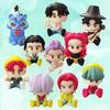 Новый Набор из 10 шт. Фигурки K-pop Фигурки Действия Игрушки Сидящие Дерпи Тигр Руми Мира Зои Сасси Саджа Мальчики Фигурка Украшение Подарок