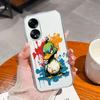 Новый чехол для Oppo A58 A57 A57S A57e A77 A77S A78 A79 A98 A38 A2 F23 K11 4G 5G милый рисунок животного прозрачный силиконовый противоскользящий прочный чехол для Oppo Capa