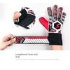 1 пара амортизирующих детских вратарских перчаток с защитой пальцев, футбольные вратарские перчатки, футбольный матч