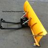 Enclosed Riding Snow Sweeper with Outdoor Roller Brush for Winter Maintenance - Large Municipal Snow Plow