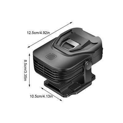 12V24V Электрический осушитель 2 В 1 Обдув лобового стекла Осушитель Размораживатель Испарение лобового стекла Вентиляция 200 Вт Улучшенный автомобильный обогреватель