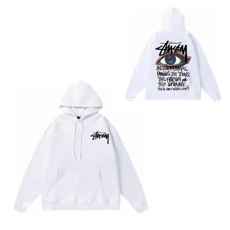 Unisex Hooded Cotton Sweatshirt Streetwear Letter Print Loose Fit Winter Casual Top Teens