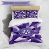 Austria Wien FC Printed 3PCS Bedding Set Breathable Duvet Cover with Pillowcases Decorative Bed Linen for Bedroom Home