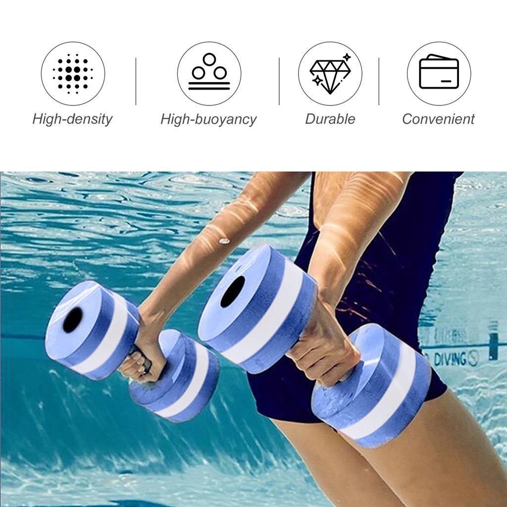 2 шт. гантели для водных упражнений, сопротивление для бассейна, водные штанги, водные фитнес-тренировки, упражнения для рук