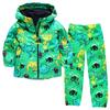Children's Flower Windproof And Rainproof Hooded Jacket Waterproof Suit