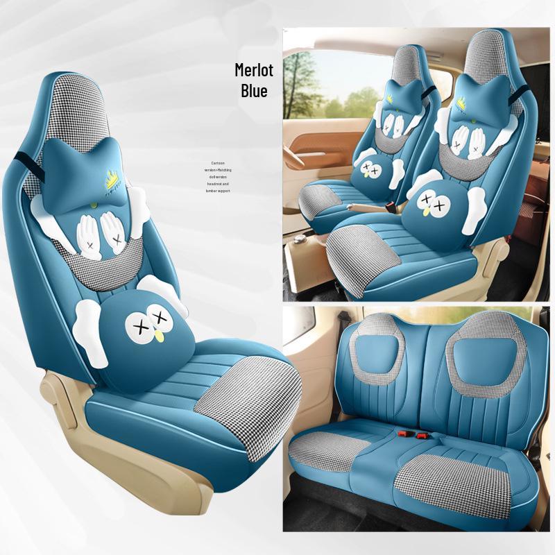New Wuling Hongguang Mini Third Gen Car Seat Cushion: All-Season One-Piece Set