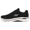 Кроссовки Go Walk Arch Fit Fabric Classic Logo Comfortable Versatile Shock Absorbel Durable Low Top Casual Shoes Men sneaker Black White 216262-BKW