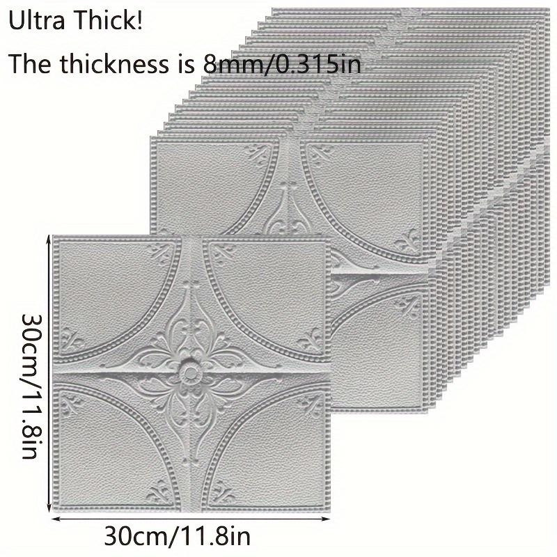 Ultra Thick! with A Thickness of 0.315in 15/20pcs of 3D DIY Self-adhesive Anti-collision Stickers Upgrade Your Bedroom or Living Room - Waterproof
