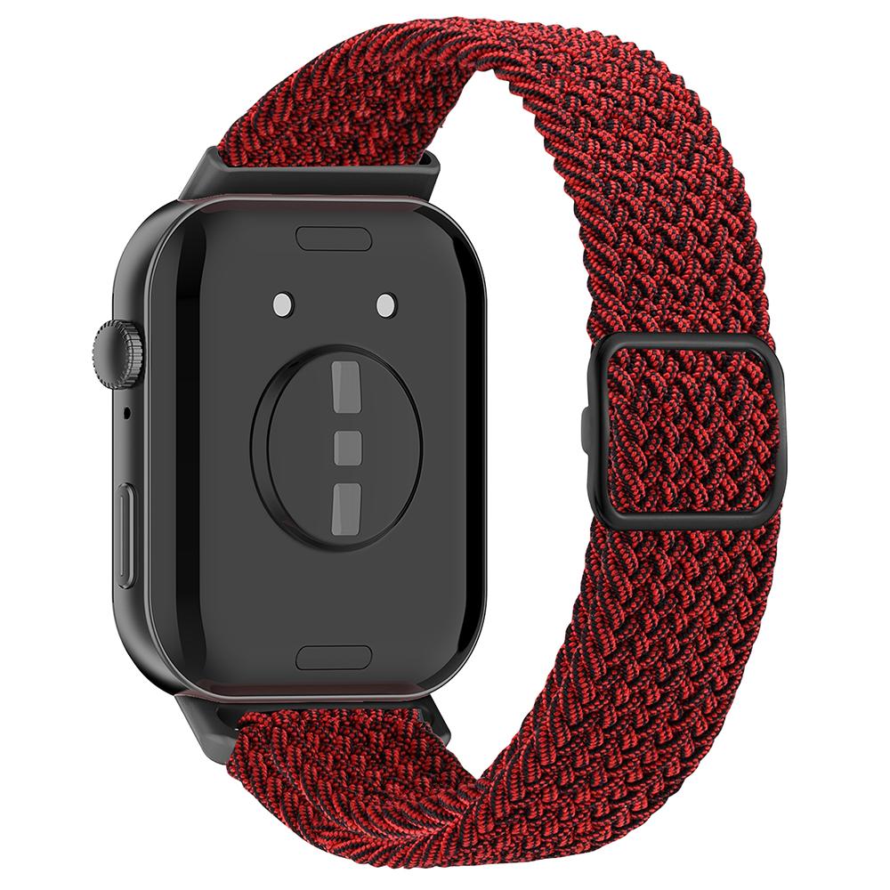 Для Huawei Watch Fit 3 Регулируемый плетеный нейлоновый ремешок для часов Тканый стиль Наручный ремешок
