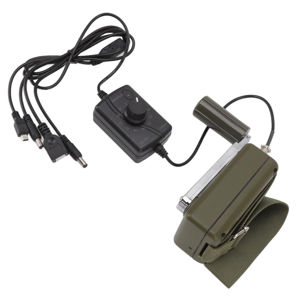 30W Hand Crank Generator Portable Manual Hand Crank Generator Waterproof Outdoor Emergency Charger