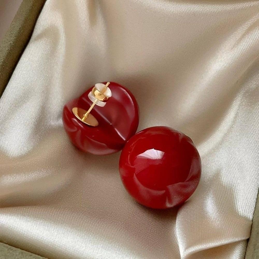 Minimalist Design Half Circle Earrings Elegant Stud Earrings Bridal Wedding