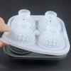 4 Compartments Golf Ball Ice Mold Silicone Chocolate Mold DIY Sphere Ice Mold  Summer