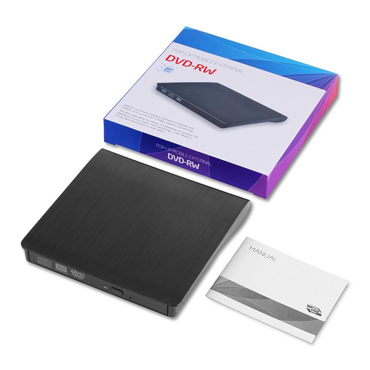 Внешний USB/Type-C DVD/CD-резак для настольного компьютера и ноутбука