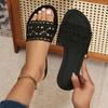 2024 Summer New Slides Women Slippers Shoes for Women Flats Flip Flops Designer Sandals Beach Ladies Shoes Zapatos De Mujer