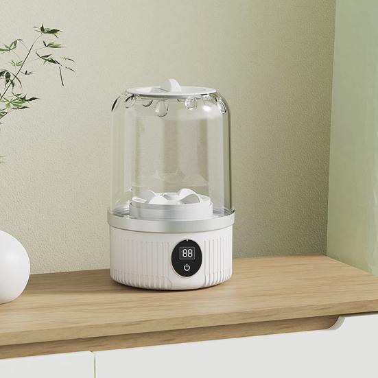 Стиральная машина для нижнего белья Портативная Перезаряжаемая Мини-стиральная машина Быстрая стирка Циклы по времени Ультразвуковая технология Удобная для путешествий стиральная машина