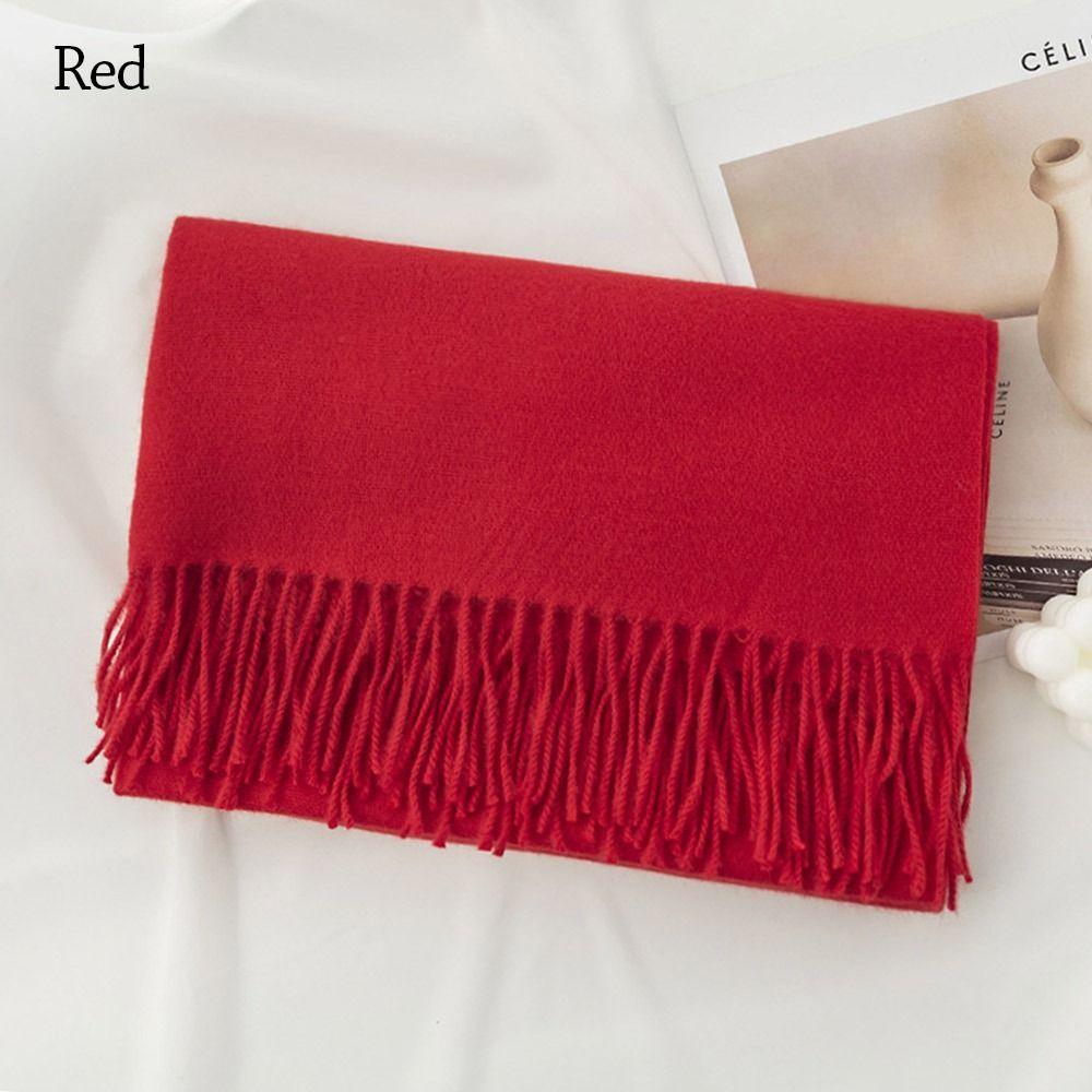 All-Match Long Scarf Tassel Headkerchief Fashion Hijab for Men Women