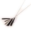 Altesse [L0678] - Серебряное ожерелье «Калипсо» черное серебро