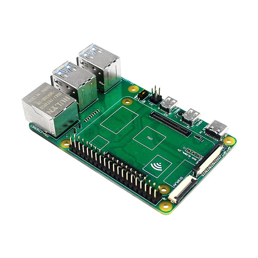 Плата адаптера CM4-PI4B, компьютерный модуль Micro HD USB3.0, интерфейс Ethernet 1000M CM4-PI 4B для Raspberry Pi 4B