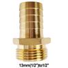 Соединитель шланга с наружной резьбой 3/4 дюйма X 25 мм, латунь Соединитель с наружной резьбой 1,2 дюйма X 25 мм Соединитель шланга с наружной резьбой 1/2 дюйма X 12 мм