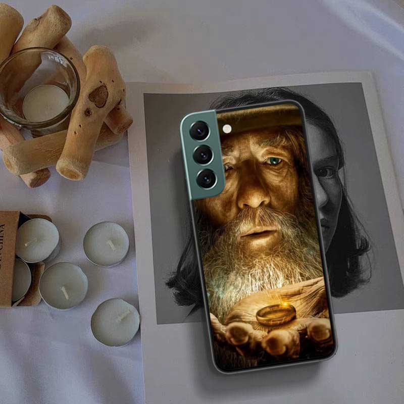 The L-Lord of the R-Rings Phone Case For Samsung S25 Edge S24 FE Galaxy S22 Ultra S21 Plus S20 S23 S10 Plus Cover Silicone Soft