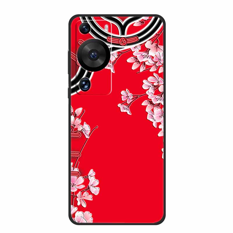 3D Тисненая Чехол Для Huawei P60 Pro Чехол Для Телефона Силиконовый Мягкий Чехол Для Huawei Y72s Y63 P60 Pro Задняя Крышка Чехол P 60 P60Pro Funda