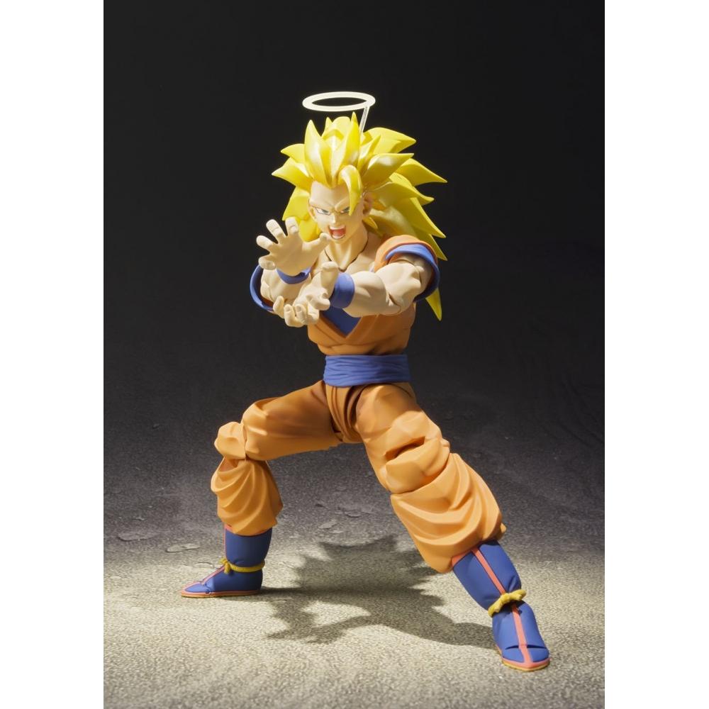 SHFiguarts Dragon Ball Z Супер Сайян 3 Сон Гоку (версия для перепродажи) подвижная фигурка из окрашенного ПВХ и АБС-пластика высотой около 155 мм
