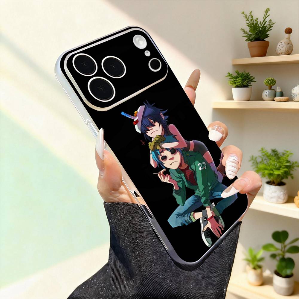 G-Gorillaz Rock Band Cool For iPhone 11,12,13,14,15,16,17,Pro,Max,Plus,Mini,SE4,E Phone Case Magnetic For Magsafe Wireless